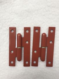 Kırmızı Bitmiş Demir Çelik Asansör Kapalı 1.4mm 320mm H Dolap Menteşeleri