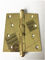 Yuvarlak Top İpucu Ağır Kapı Menteşeleri Rulman Altın Cilalı 3.0mm